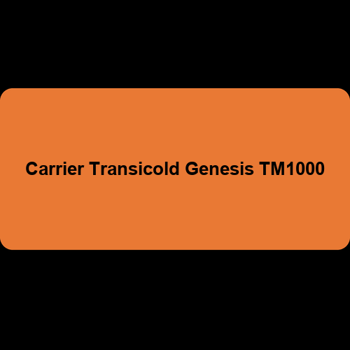 Carrier Transicold Genesis TM1000